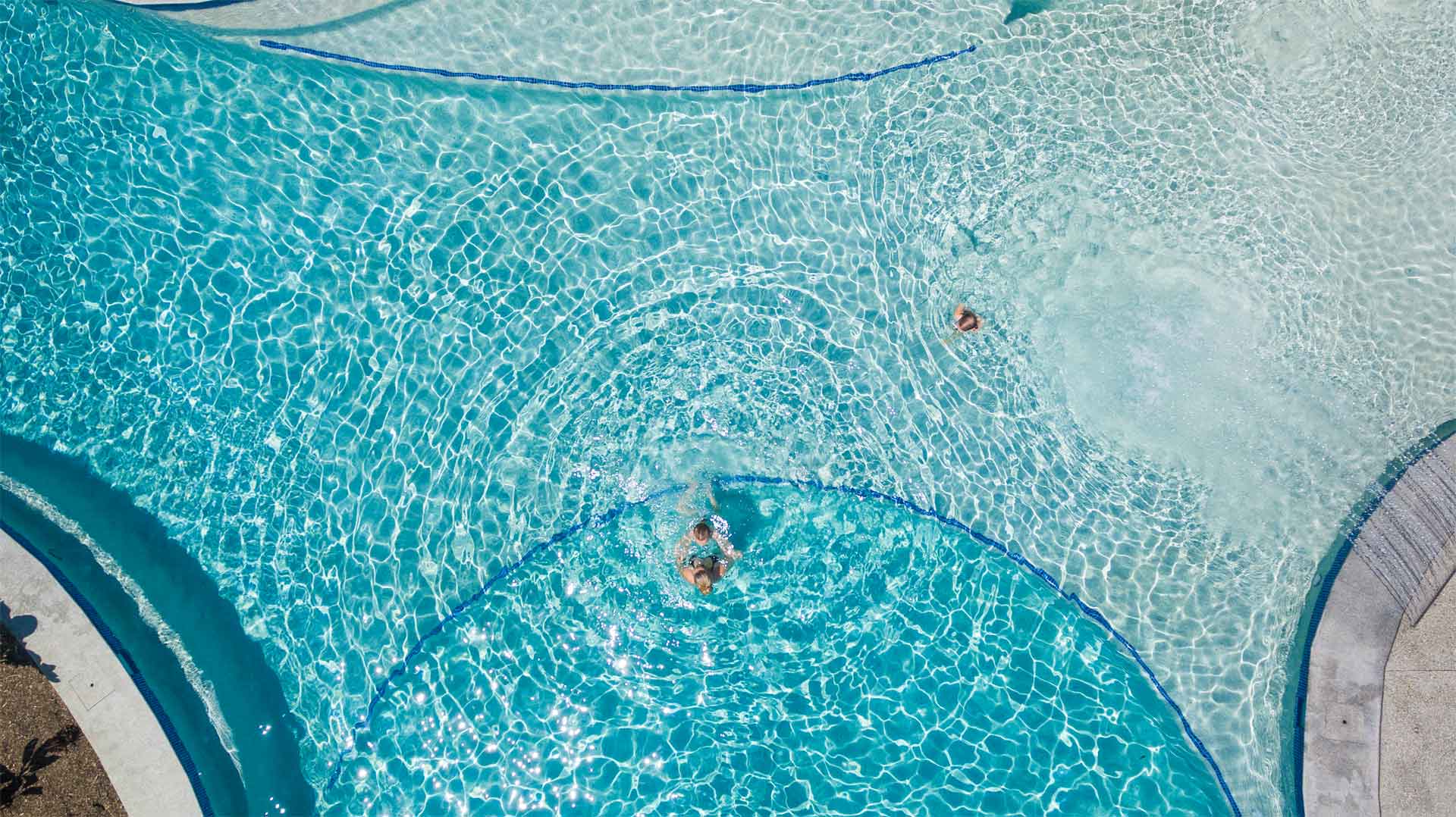 3. Splashing about at Hotel Forster