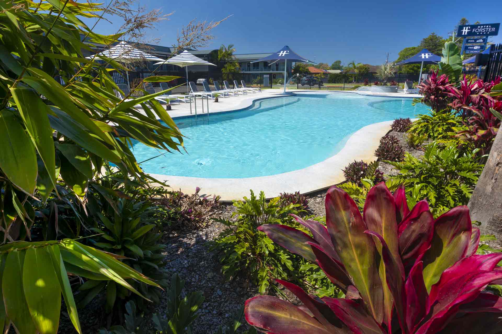 29. Hotel Forster picturesque pool